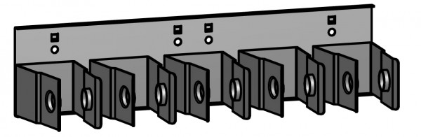 Kabelabroller 5-fach